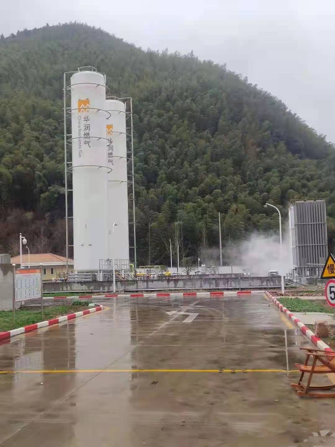 华润天然气分析仪安装现场